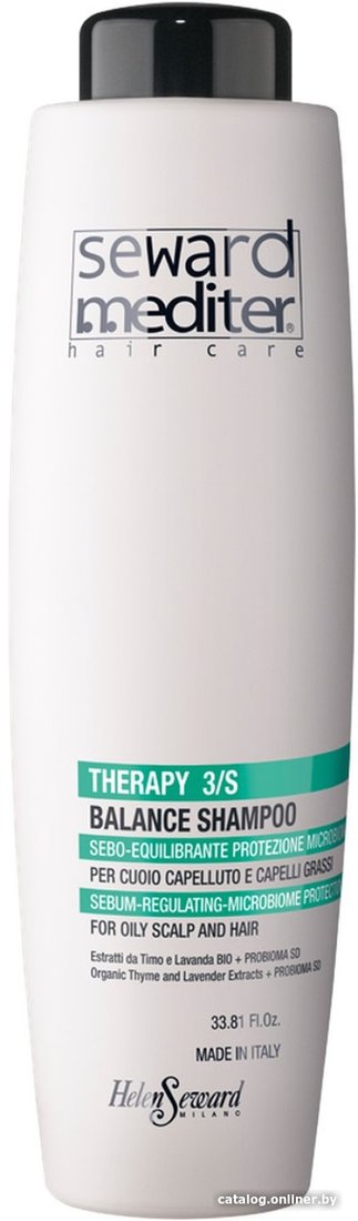 Шампунь Helen Seward Mediter Therapy Balance Shampoo Себонормализующий 1 л