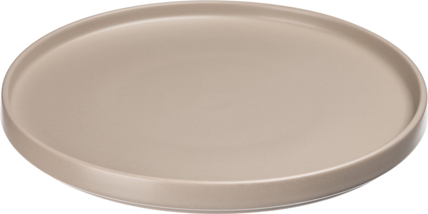 Тарелка обеденная Sundays Home Minimalist керамика TRVK26006 (27см, бежевый)