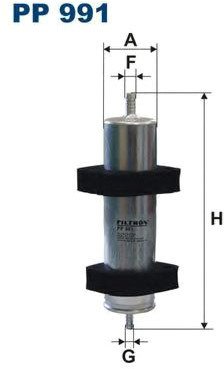 

Топливный фильтр Filtron PP991