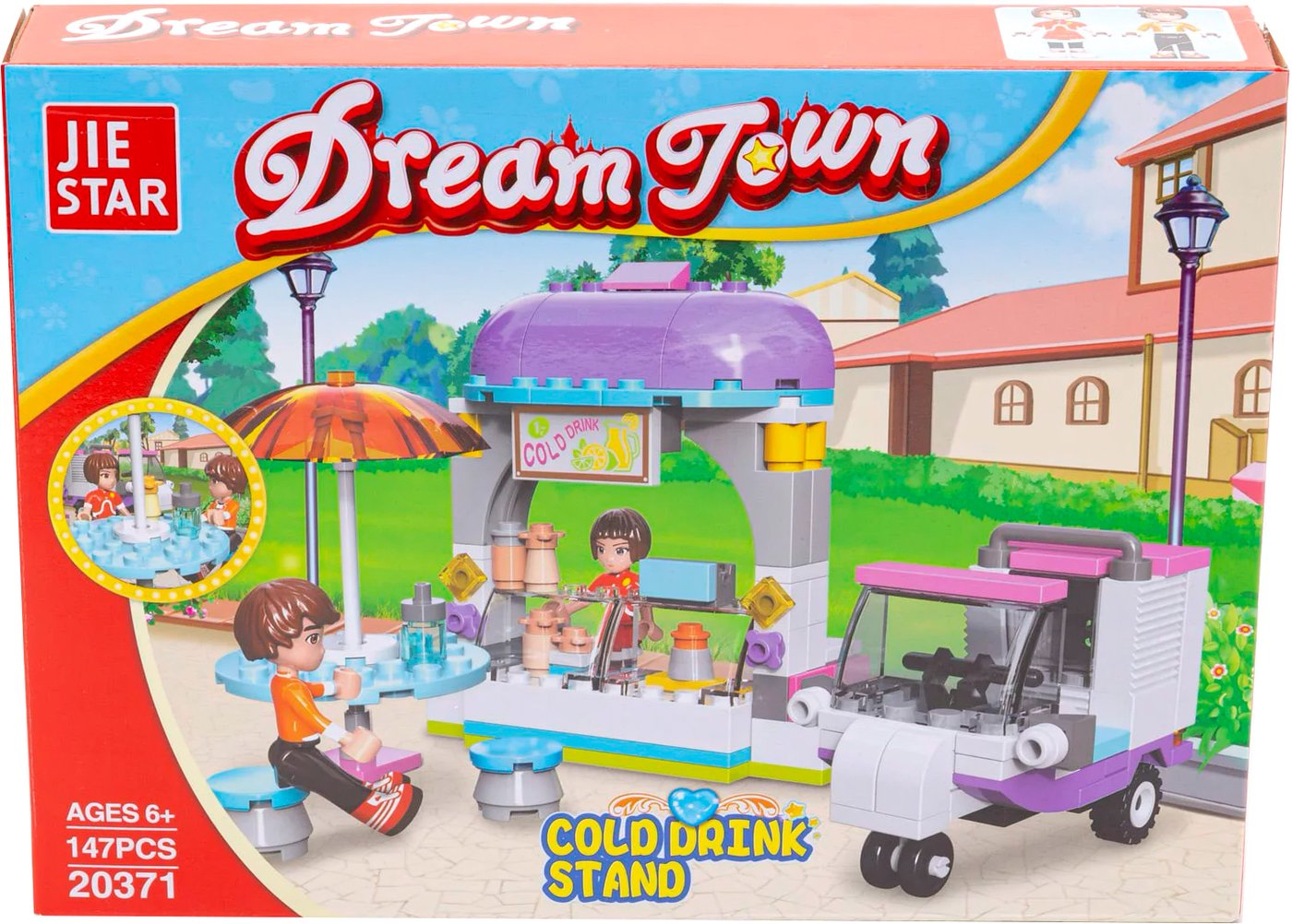 

Конструктор JIE-STAR Dream Town 20371 Прохладительные напитки