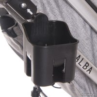 Универсальная коляска Lorelli Alba Set 2021 (3 в 1, черный)