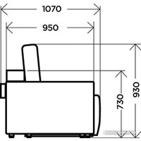 Диван Комфорт-S Марсель (Antonio Bitter)