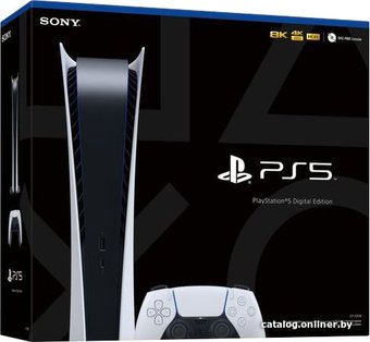 Sony PlayStation 5 Digital Edition CFI-10XX (1 ревизия, без дисковода)