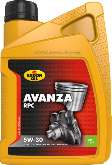 

Моторное масло Kroon Oil Avanza RPC 5W-30 1л