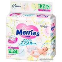 Трусики-подгузники Merries S (24 шт)