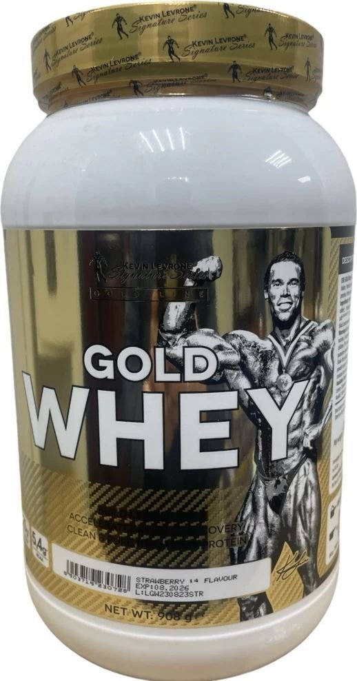 

Протеин сывороточный (концентрат) Kevin Levrone Gold Whey (908 г, клубника)