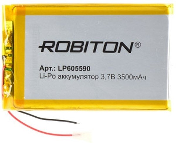 

Аккумулятор Robiton LP605590 3500mAh 1 шт