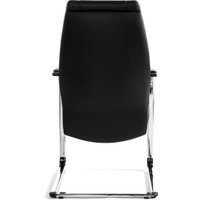 Офисный стул Norden Лорд CF A1802 CF (экокожа, черный/хром) в Лиде