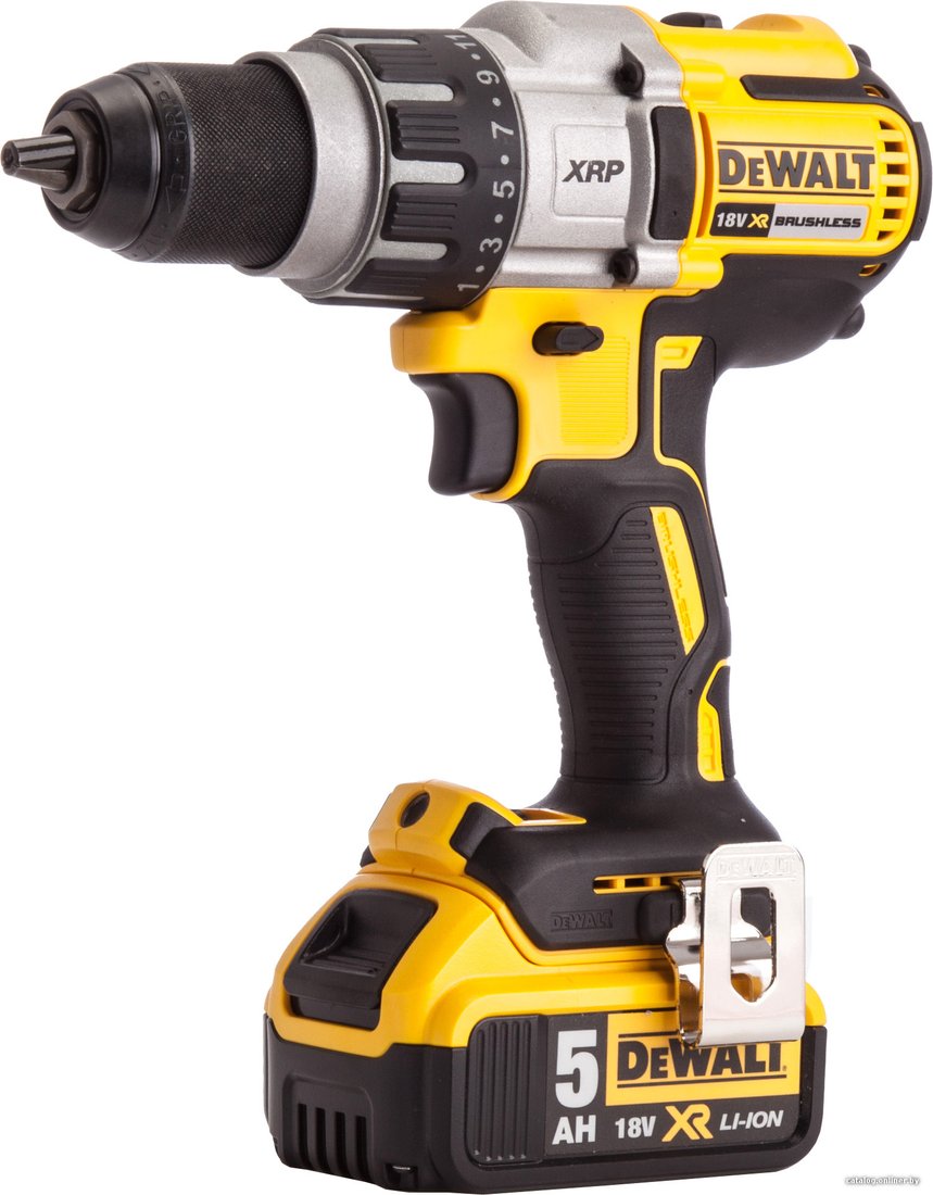 Дрель-шуруповерт DeWalt DCD991P2 (с 2-мя АКБ)