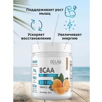BCAA Solab BCAA 2:1:1 (180 г, апельсин)