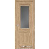 Межкомнатная дверь ProfilDoors 2.88XN L 70x200 (каштан натуральный, стекло графит)