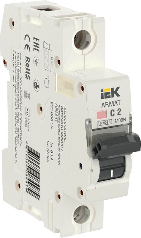 

Выключатель автоматический IEK AR-M06N-1-C002