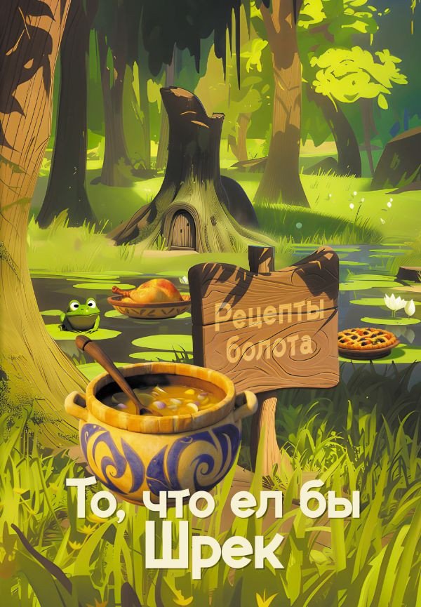 

Книга издательства АСТ. Рецепты болота. То, что ел бы Шрек, твердая обложка (Кейк Алекс)