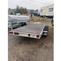 Одноосный прицеп AvtoS A25P1B (2500x1500x, R13, ресс. AL-KO)