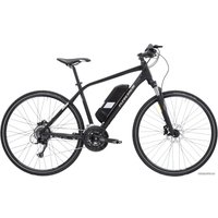 Электровелосипед Kross Evado Hybrid 1.0 XL 2023 KREH1Z28X23M004244 (черный/серый)