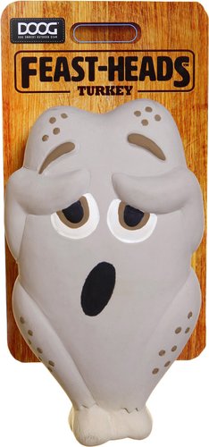 Игрушка для собак Doog Feastheads Turkey Feast01