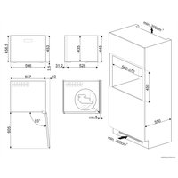 Винный шкаф Smeg CVI121G
