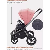 Универсальная коляска Rant Flex Pro RA074 2023 (2 в 1, pink)