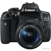 Зеркальный фотоаппарат Canon EOS 750D Kit 18-55 IS II