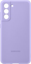 Silicone Cover S21 FE (фиолетовый)