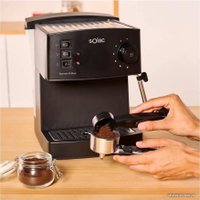Рожковая кофеварка Solac Espresso 20 Bar (черный)