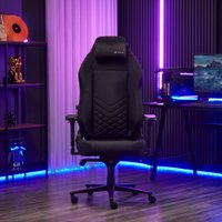 Игровое (геймерское) кресло Evolution TITAN Fabric (черный)