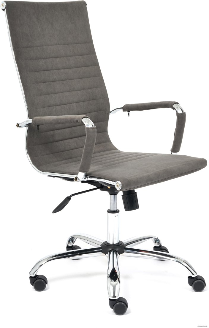 Офисное кресло TetChair Urban (флок, серый)