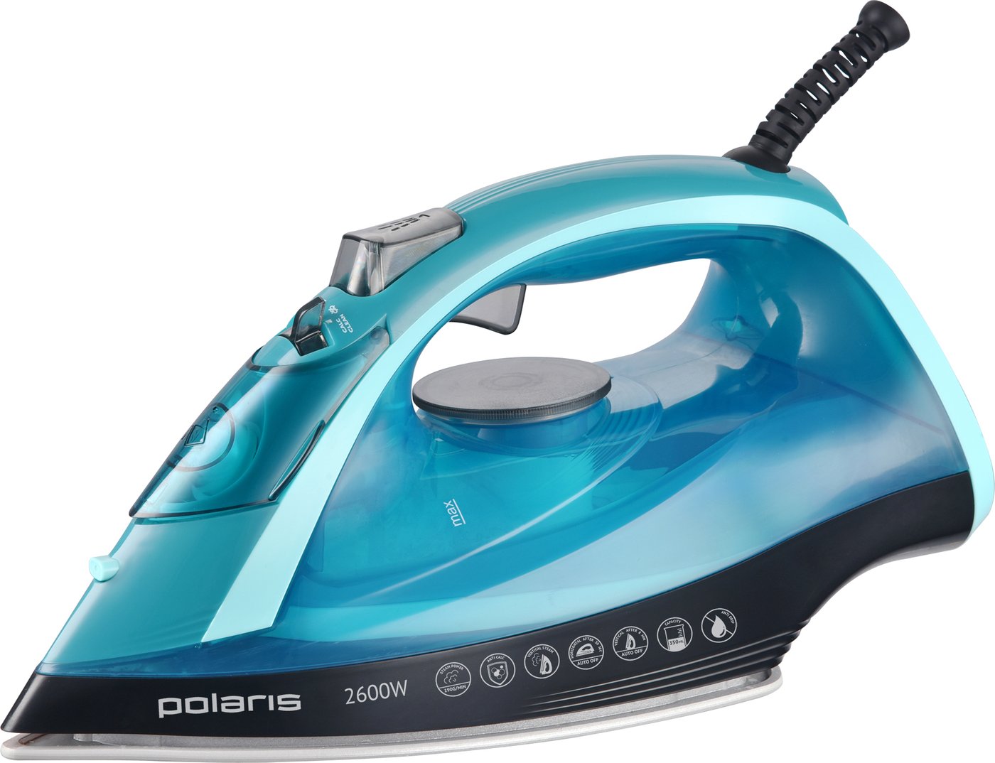 

Утюг Polaris PIR 2668AK 3m (бирюзовый/черный)