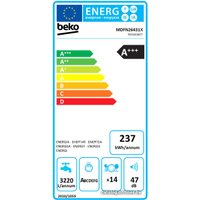 Отдельностоящая посудомоечная машина BEKO MDFN26431X