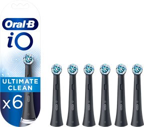 

Сменная насадка Oral-B iO Ultimate Clean (6 шт, черный)