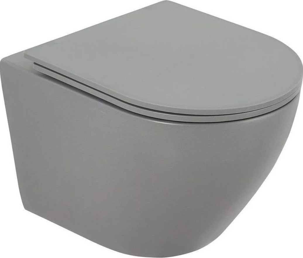 

Унитаз подвесной BelBagno BB062CHR-GR (без сиденья)
