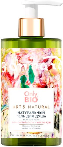 

Only Bio Гель для душа Art & Natural Нежность кожи Барх. пион и масло розы (290 мл)