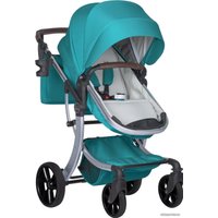 Универсальная коляска Aimile Original New Silver (2 в 1, голубая гавань)