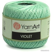 Пряжа для вязания Yarnart Violet 4939 (282 м, мята, 6 мотков)