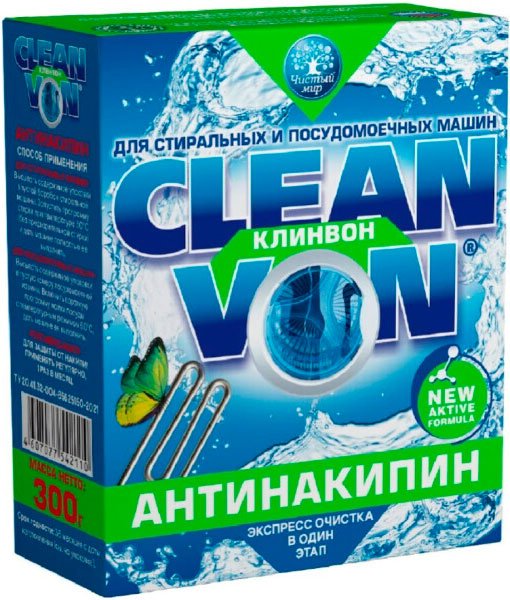 

Средство для удаления накипи CleanVon Антинакипин (300 г)