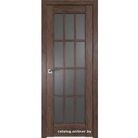 Межкомнатная дверь ProfilDoors 102XN L 90x200 (салинас темный, стекло графит)