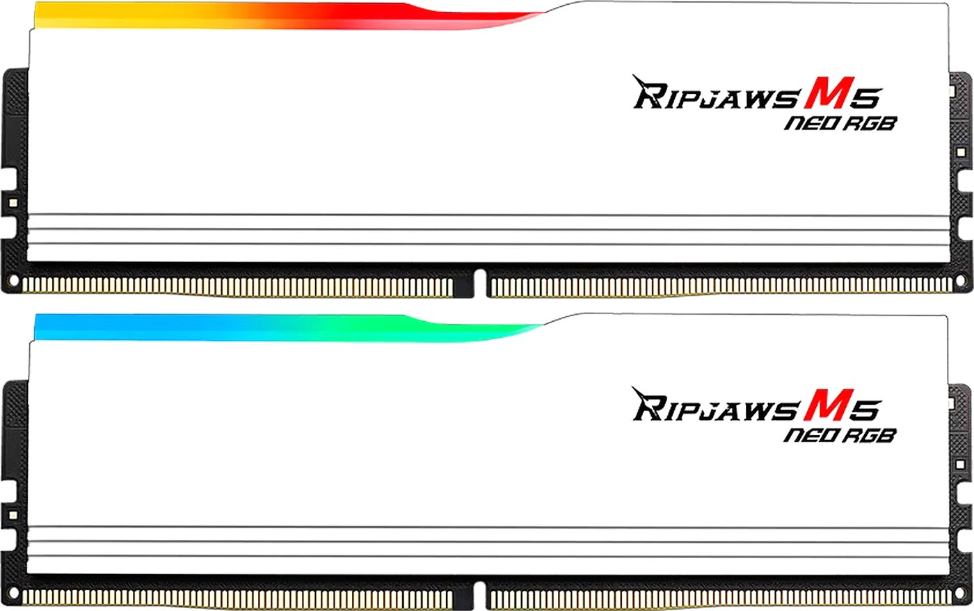 

Оперативная память G.Skill Ripjaws M5 Neo RGB 2x16ГБ DDR5 6000 МГц F5-6000J3636F16GX2-RM5NRW