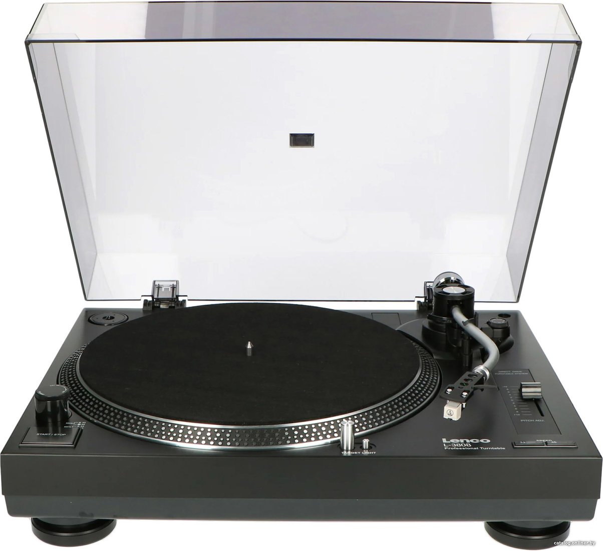 Виниловый проигрыватель Lenco L-3808 (черный)