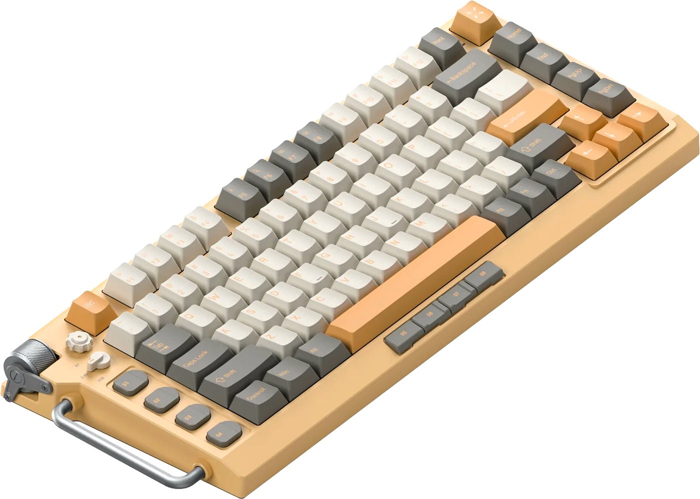 Клавиатура NuPhy Field75 Ethereal (Cherry MX Speed Silver, нет кириллицы)