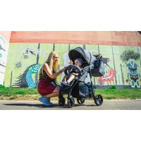 Коляска прогулочная «книга» Bubago Model 2 (морской)