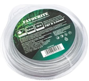 Леска для триммера Favourite FBT B 3.0steel
