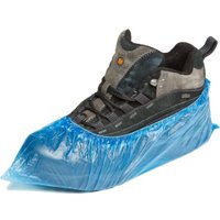 Бахилы MedСервис Экстра с двойной резинкой (100 шт, синий)