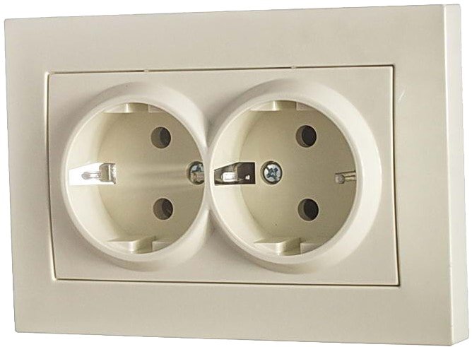 

Розетка Elbi Vega 510-010330-907 (кремовый)
