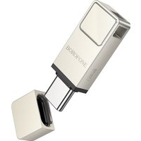 USB Flash Borofone BUD6 16GB (серебристый)