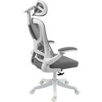 Офисное кресло King Style Fendi White (серый)