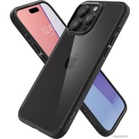 Чехол для телефона Spigen Ultra Hybrid для iPhone 15 Pro Max ACS06570 (черный)