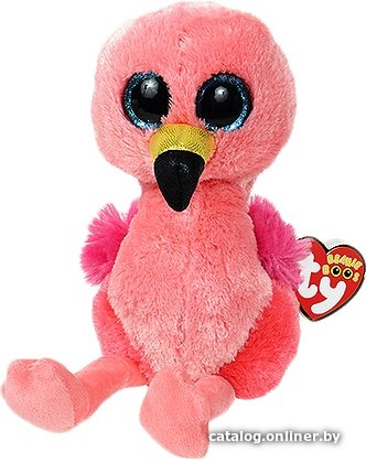 Классическая игрушка Ty Beanie Boos Фламинго Gilda 36848