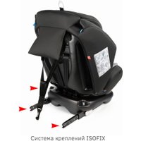Детское автокресло Siger Ультра Isofix KRES3912 (антрацит/серый)