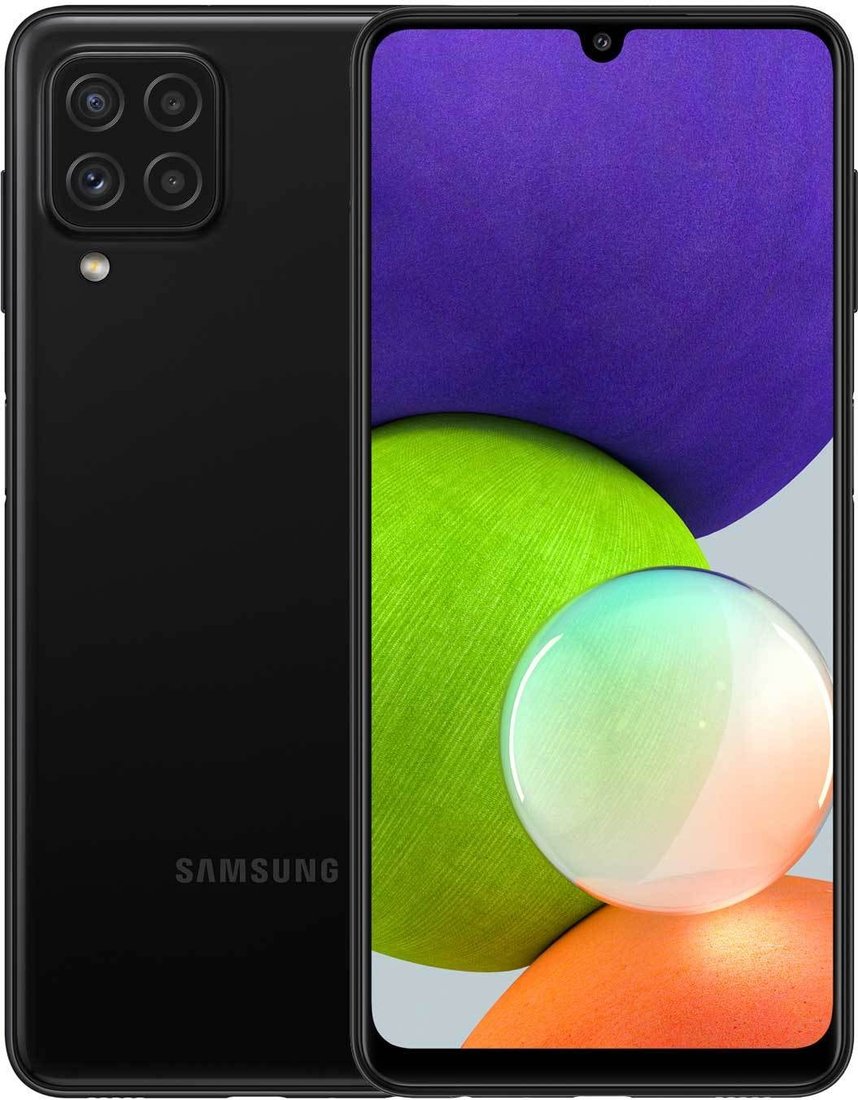 

Телефон Samsung Galaxy A22 SM-A225F/DSN 4GB/64GB (черный)