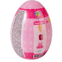 Игровой набор KiddiePlay Яйцо-сюрприз кукла с аксессуарами 42617